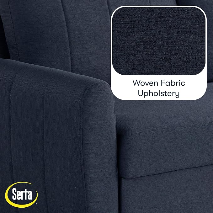 Serta® Galway 66.5" Full-Size Convertible Pop-up Sofa, Dream Coil® Comfort - Image 6