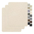 BESEZX Linen Fabric Repair Patch，3 PCS 9 * 11 Inch Self-Adhesive Couch Fabric by Besezx