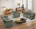 HAOMARKETS Corduroy Sofa Set, Upholstered Armchair and Loveseat Sofa Set of 2 by HAOMARKETS