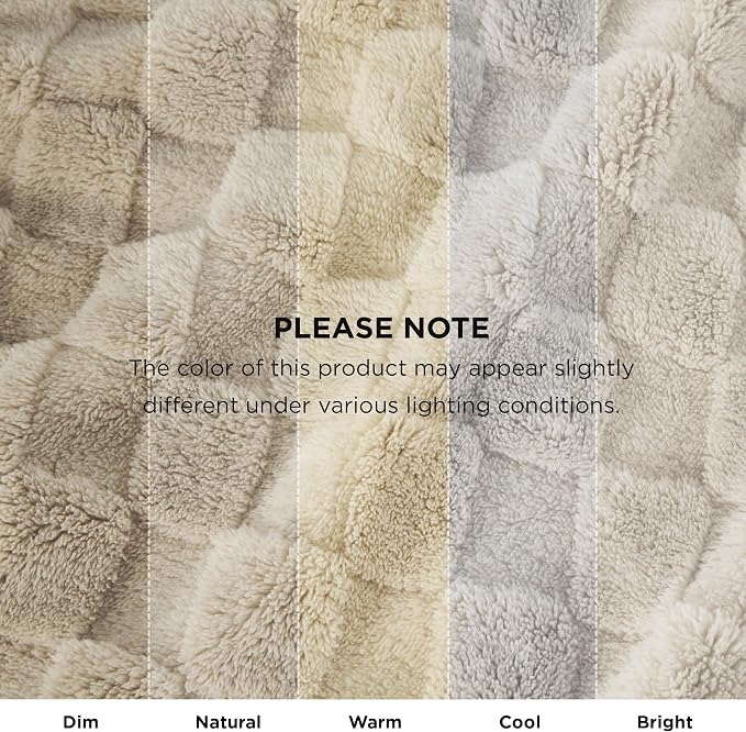 Bedsure GentleSoft Beige Throw Blanket - Image 7