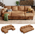 LINSY HOME Sectional Sleeper Sofa Pull Out Couches by LINSYHOME