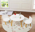 UTEX Kids Wood Table and Chair Set, Kids Play Table by UTEX