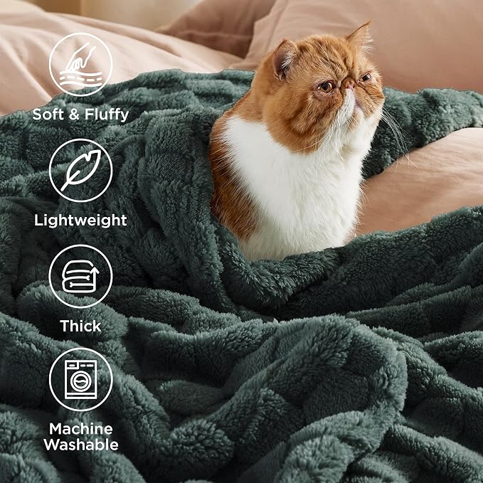 Bedsure GentleSoft Blankets Queen Size - Image 3