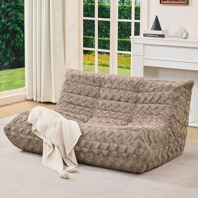 Bean Bag Chairs for Adults Giant Bean Bag Chair Memory Foam BeanBag Chair Bean by YourHomeDeservesMore
