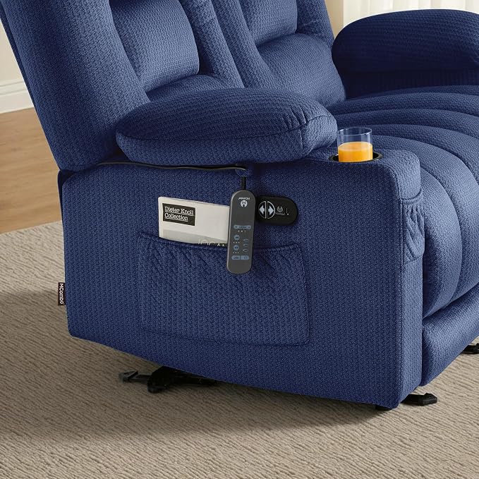 MCombo 55.9" Zero Gravity Power Loveseat Recliner - Image 8