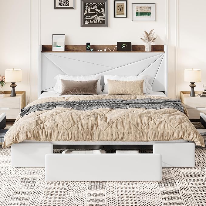 SHA CERLIN King Size Bed Frame - Image 3