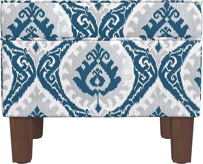 Homepop Home Decor |K7646-A877| Upholstered Modern Rectangular Storage Ottoman - Image 6