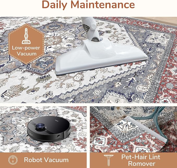OPPODREAM Soft Throw Rugs 2x3, Small Washable Entryway Rugs 2 x 3 - Image 5