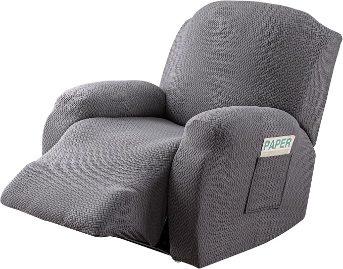 Genina Recliner Chair Cover, Stretch Reclining Chair Covers, Recliner Sofa - Image 8