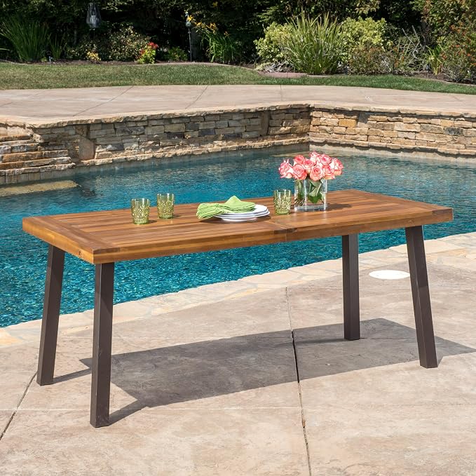 Eco Friendly Dining Table Made from Sustainable Bamboo and Non Toxic Finishes - Image 3