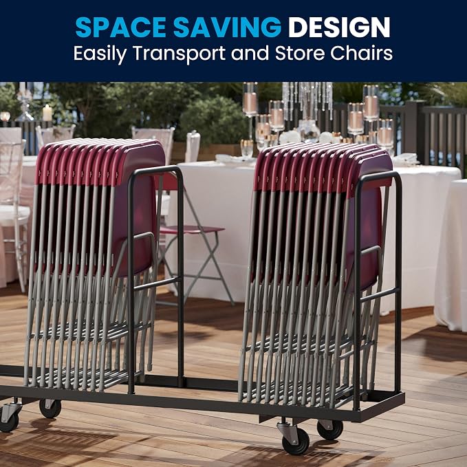 Flash Furniture Hercules Series Plastic Folding Chair - Image 4