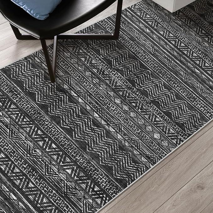 4x8 Washable Hallway Runner Rug：Moroccan Non-Slip Wide Runners - Image 7