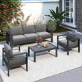 Solaste Aluminum Patio Furniture Set by Solaste