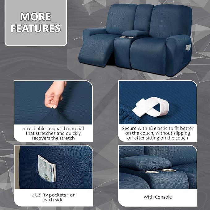ULTICOR Reclining Love Seat - Image 3