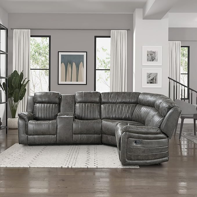 Lexicon Reclining Sectional Couches by Lexicon