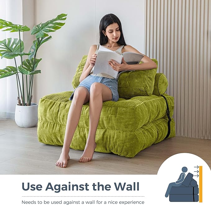 MAXYOYO Folding Sofa Bed, Convertible Sleeper Chair - Image 4