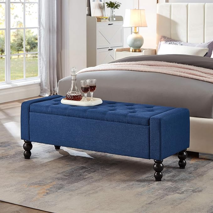 50" W Storage Ottoman Bench by DRM%E2%80%98SCUUM