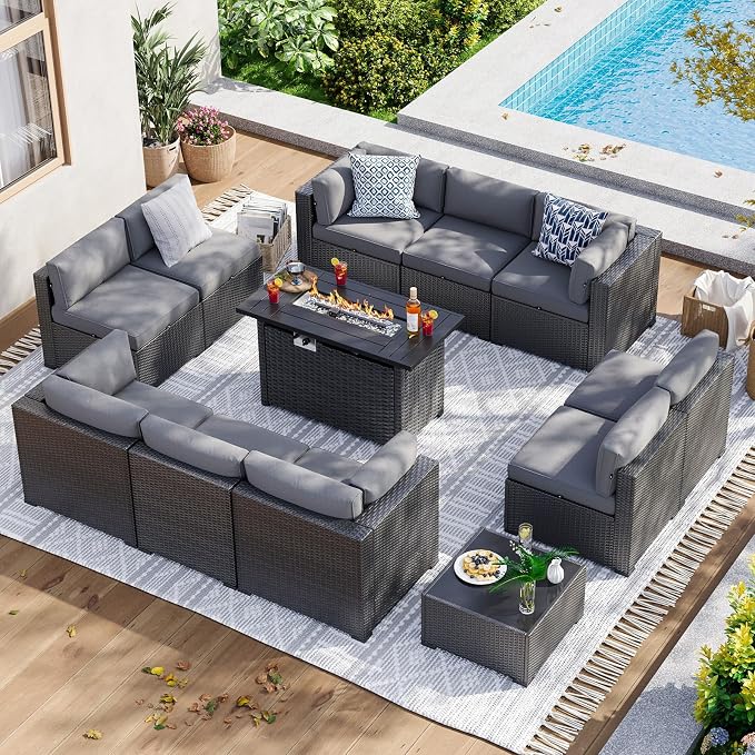 Aoxun 15 Piece Patio Furniture Set by Aoxun