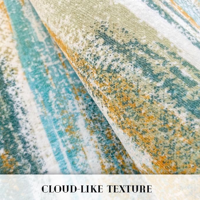 Lansny Modern Abstract Runner Rug 2.6x12 - Image 8