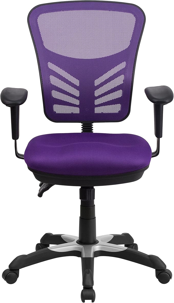 Flash Furniture Nicholas Mid-Back Swivel Office and Gaming Chair, Ergonomic - Image 7