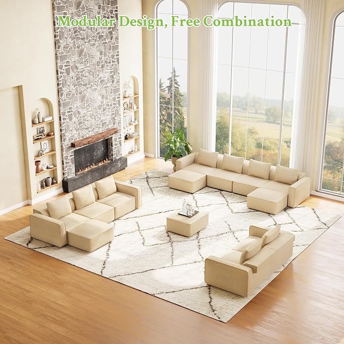 Welzona 75" loveseat Sofa, Comfy Chenille Love Seat, Wood Frame Small Couches - Image 8