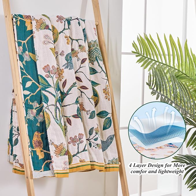 Boho Throw Blanket for Bed - Image 7