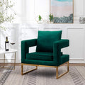 Roundhill Furniture Lenola Upholstered Accent Arm Chair by RoundhillFurniture