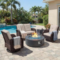 UPHA 7 Pieces Patio Furniture Set by UPHA