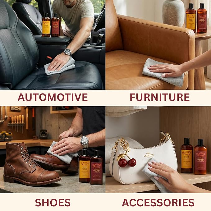 Leather Honey Leather Conditioner, Non-Toxic & Made in the Usa Since 1968. - Image 2