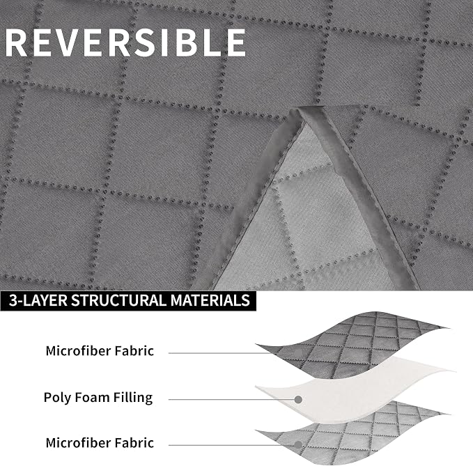 Easy-Going Recliner Sofa Cover, Reversible Couch Cover - Image 5