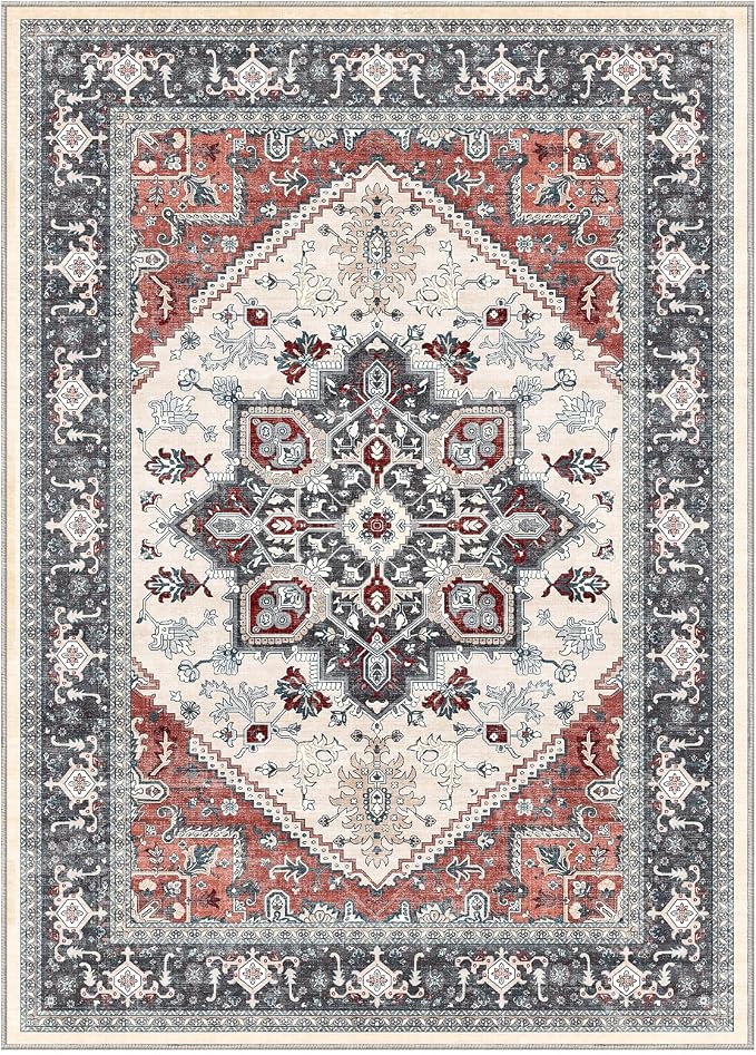 OPPODREAM Soft Area Rugs 5x7, 5x7 Washable Rug - Image 9