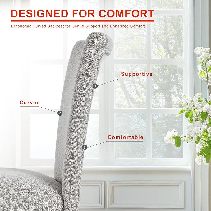 HomePop Classic Parsons Dining Chair - Image 5