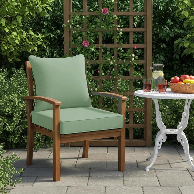 Summsun Outdoor Cushions for Patio Furniture, Double-Sided Waterproof Backrest - Image 2