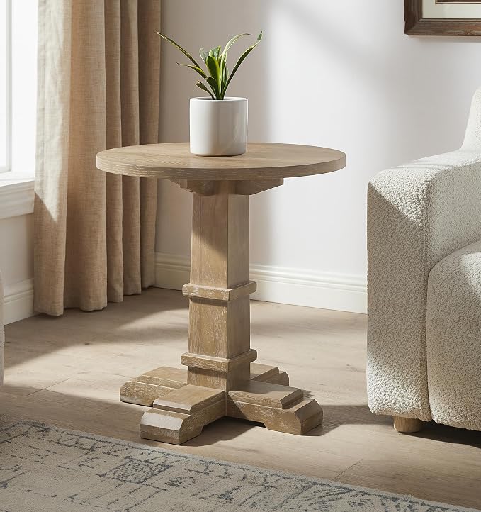 Crosley Furniture Joanna Modern Farmhouse Side Table, End Tables, Living Room - Image 2