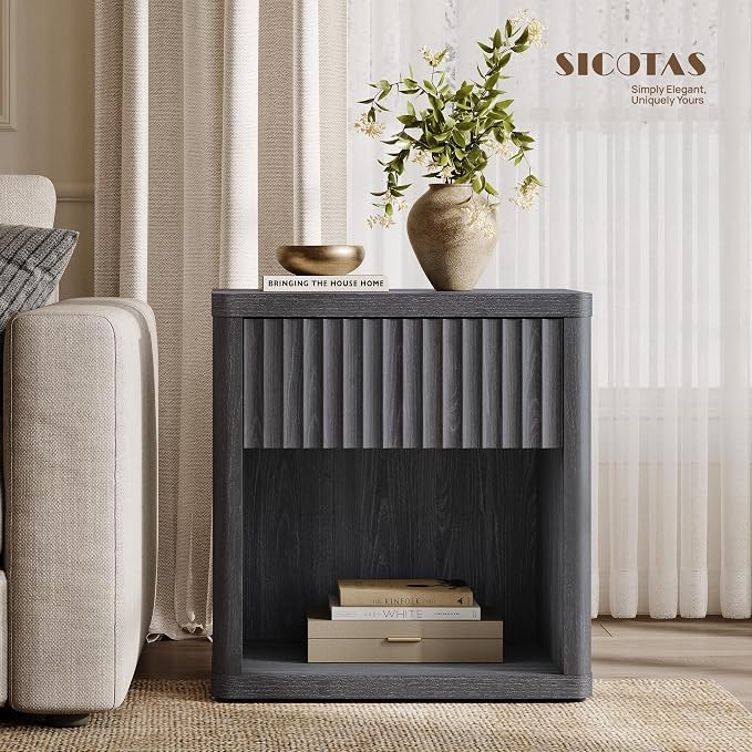 SICOTAS Night Stand Nightstand - Image 7