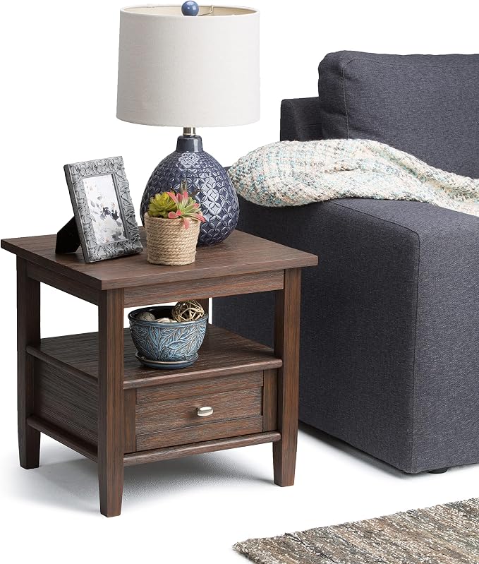 SIMPLIHOME Warm Shaker End Table - Image 11