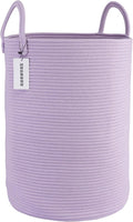 XUANGUO Cotton Rope Laundry Basket Hamper by XUANGUO