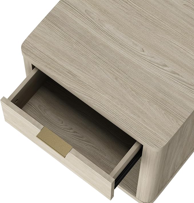 Eco-Friendly Nightstand in Natural Finish Made from Sustainable Wood - Image 6