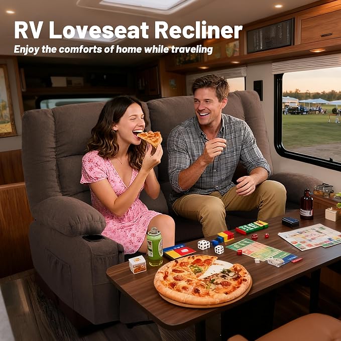Loveseat Recliner Sofa, Big Large Reclining Sofa - Image 6