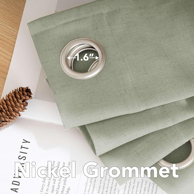 H.VERSAILTEX Elegant Natural Linen Blended Energy Efficient Light Filtering - Image 5