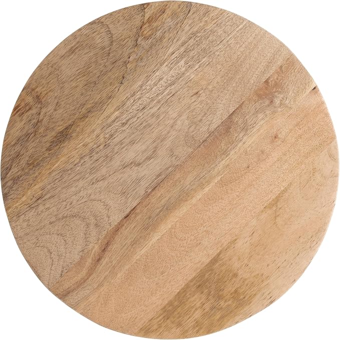 Kate and Laurel Dahl Wooden Round Drink Table; 12 x 23; Natural Brown; - Image 7