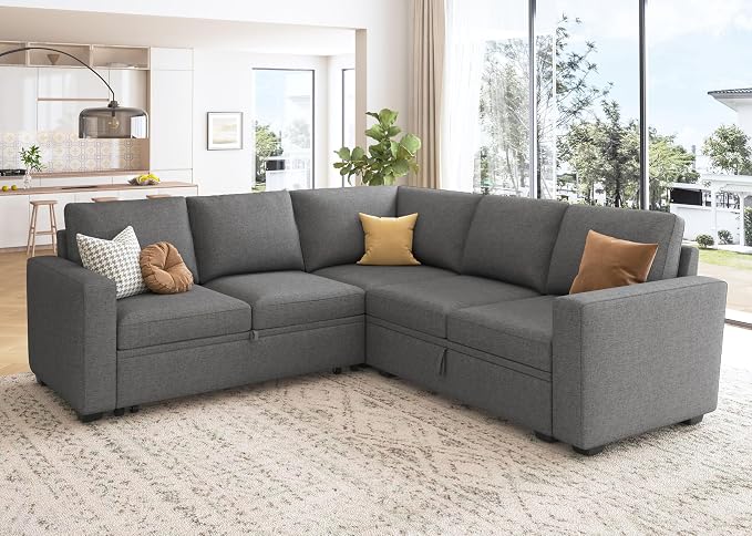HONBAY Sectional Sleeper Sofa - Image 6