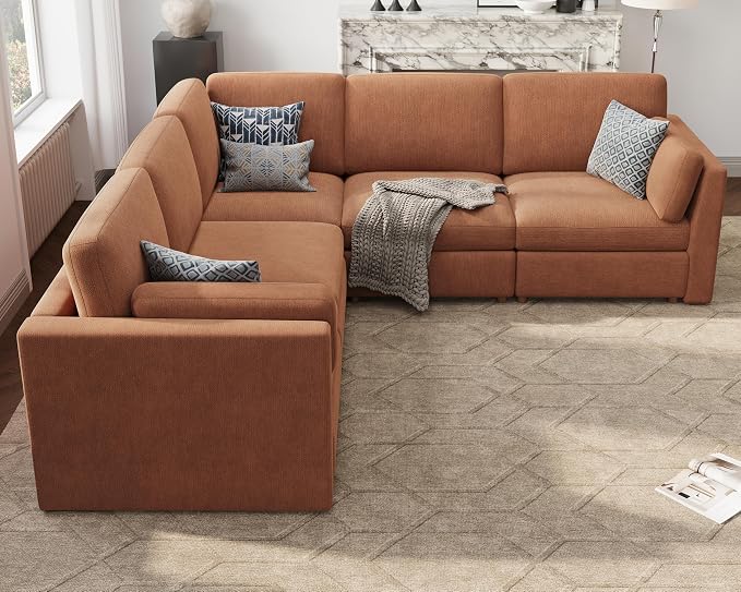 109'' Oversized Modular Sectional Sofa - Image 4
