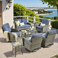 Weaxty 8 Pieces Outdoor Patio Furniture Sets by Eco-ChicLivingBeautifullyAffordable