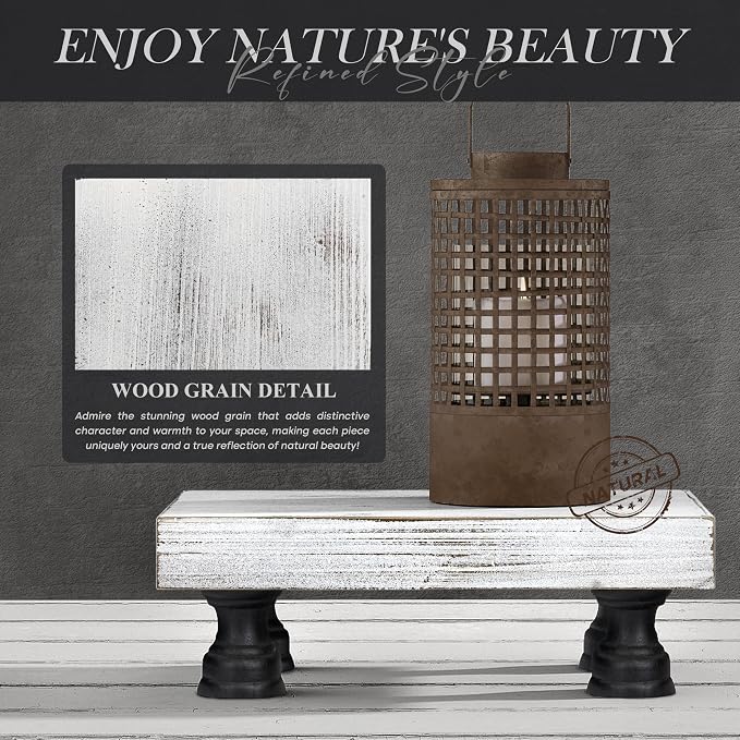 EOSAHR Farmhouse Fir Wood Risers - Image 6