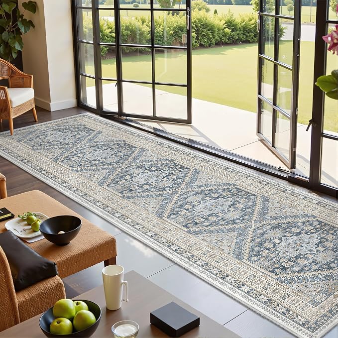 Hallway Runner Rug 2x12, Extra Long Washable Runner Rugs - Image 4