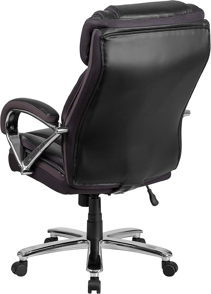Flash Furniture HERCULES Series Big & Tall 500 lb. Rated Black LeatherSoft - Image 10
