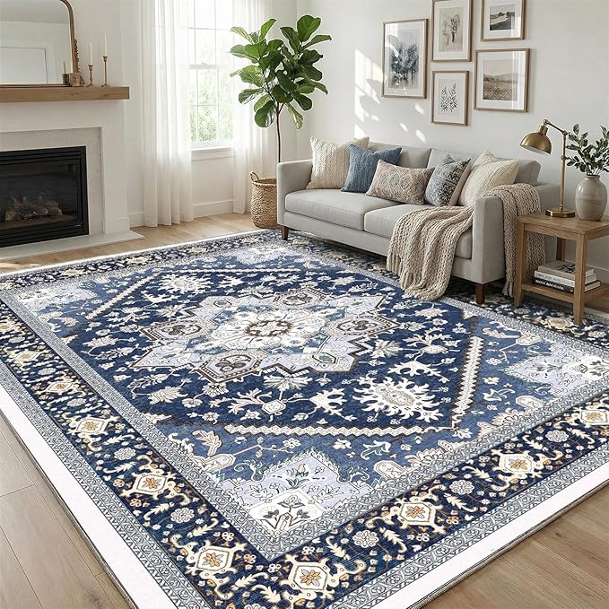 OPPODREAM Soft 8x10 Area Rugs for Living Room, Washable 8x10 Rugs for Bedroom by OPPODREAM