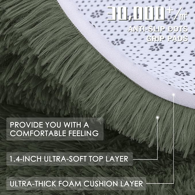OLANLY 2x5 Machine Washable Runner Rugs - Image 6
