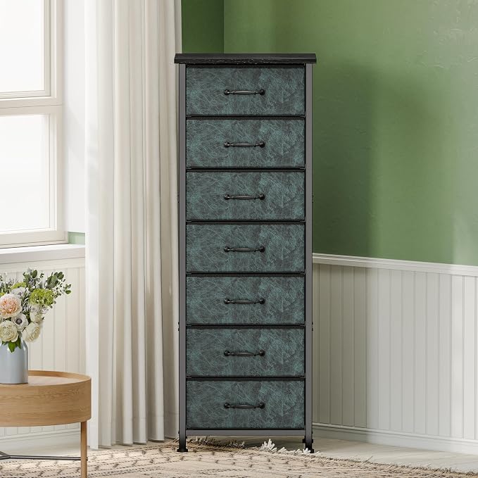 Fixwal Tall Dresser for Bedroom, Storage Dresser Organizer by Fixwal
